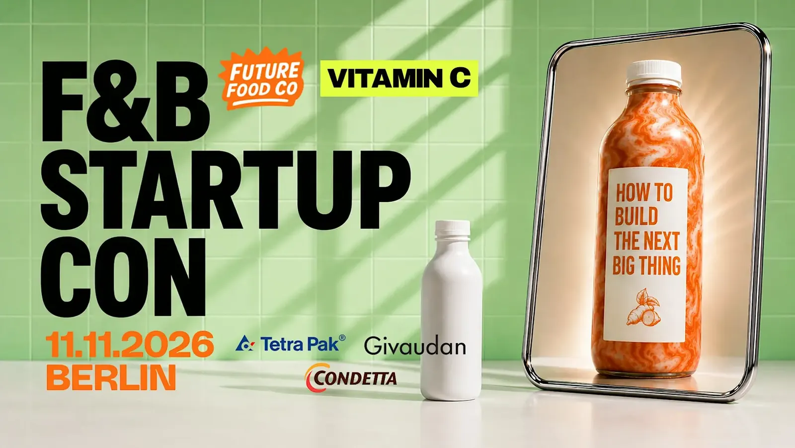 F&B Startup Convention Berlin, 11. November 2026