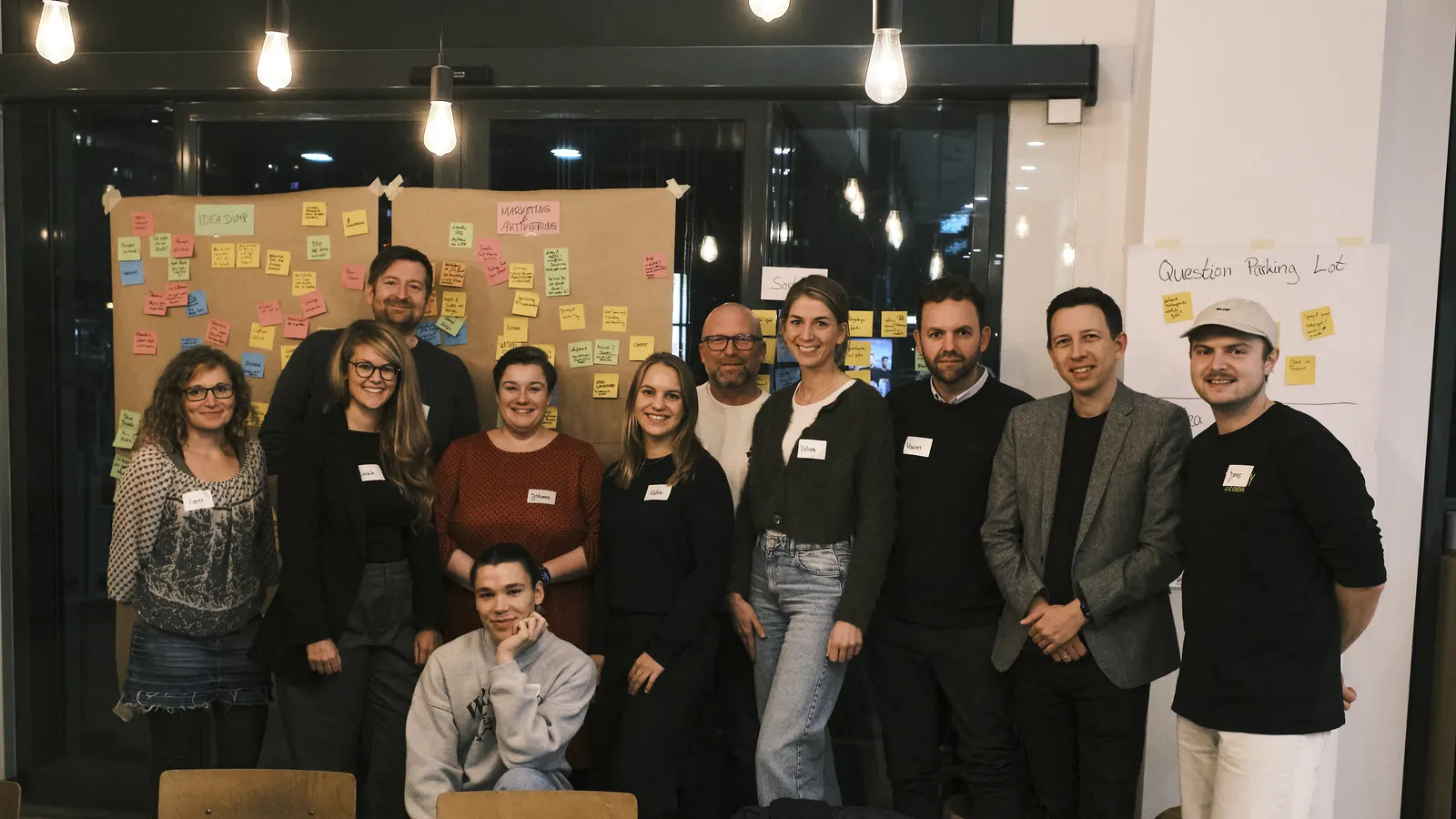 Workshop-Gruppe des Co-Creation Projekts mit Valensina